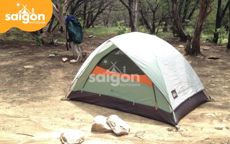 Cách dựng lều cắm trại hình bánh ú