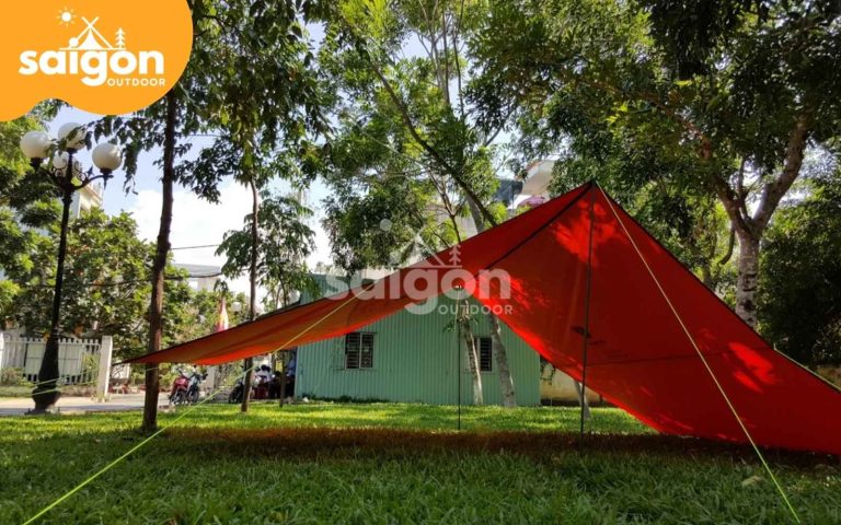 Cách dựng lều trại chữ A