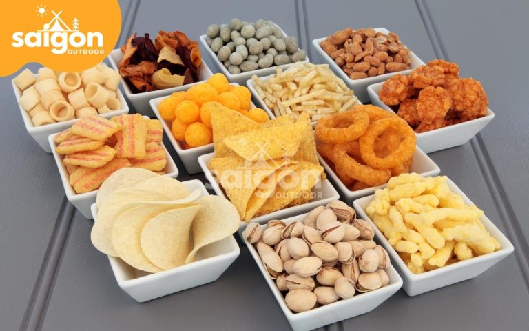 Các loại snack ăn vặt nhẹ