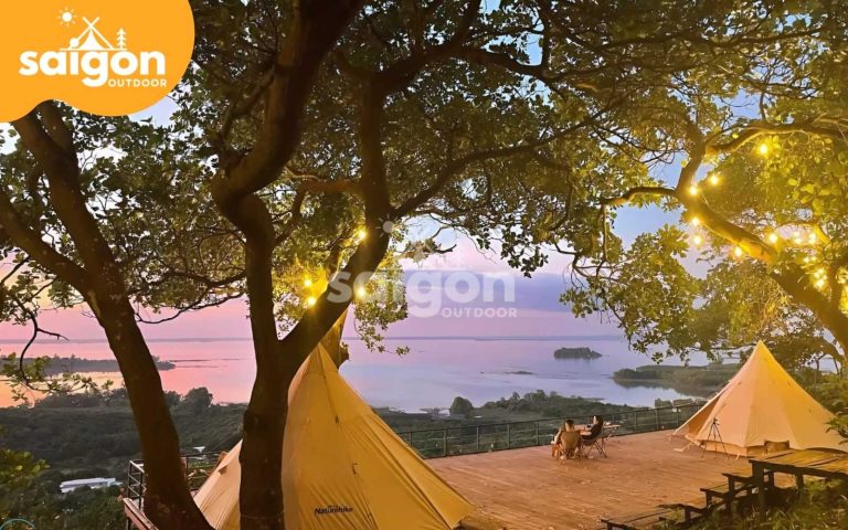 Camping Hồ Trị An Đồng Nai trong thời điểm nào đẹp?