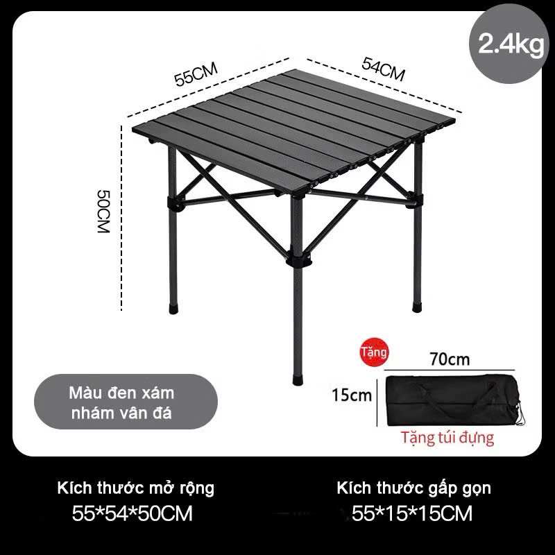 Bàn dã ngoại gấp gọn chân đứng