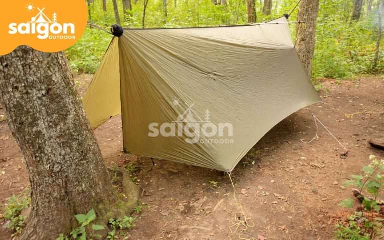 Nên chọn vị trí phù hợp để mắc võng