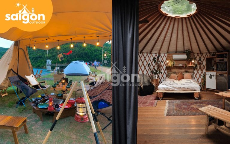 glaping và camping có gì khác nhau