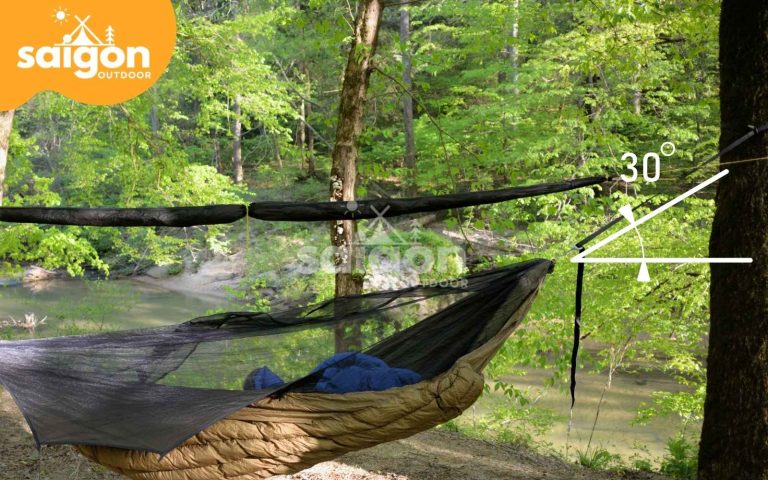 Chú ý góc của dây treo