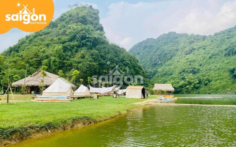 Khu cắm trại gần Hà Nội - Hồ Quan Sơn