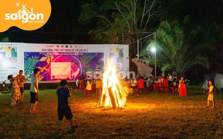 những lưu ý khi nhóm lửa tại rừng nam cát tiên