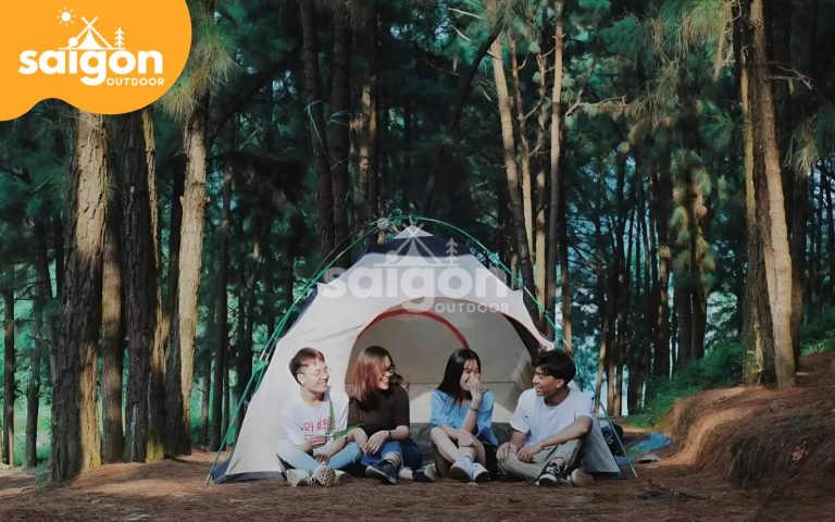 Núi camping Hàm Lợn