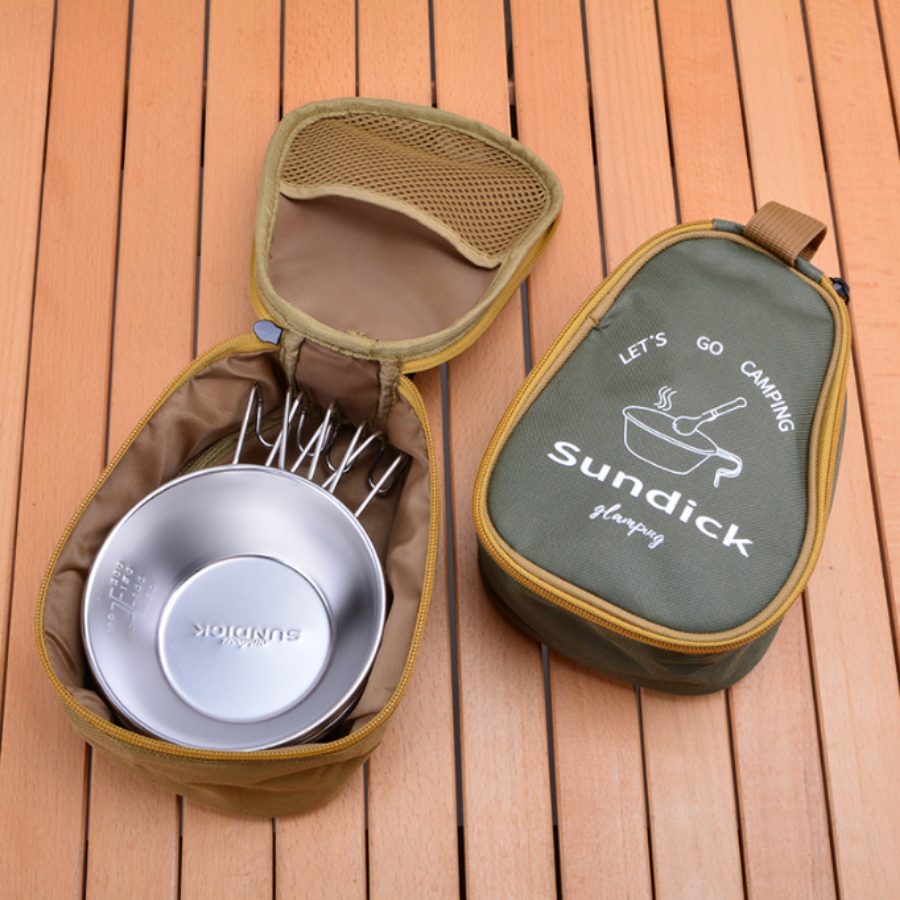 Túi Đựng Dụng Cụ Nấu Nướng Camping Cắm Trại Ngoài Trời Đa Năng Hình Quả Bầu Saigon Outdoor