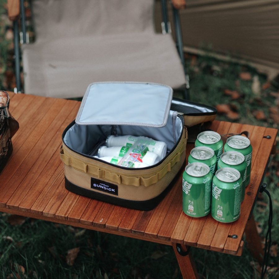 Túi Giữ Nhiệt, Thùng Đá Di Động, Túi Picnic Ngoài Trời Cho Dân Phượt Bằng Vải Oxford Chắc Chắn
