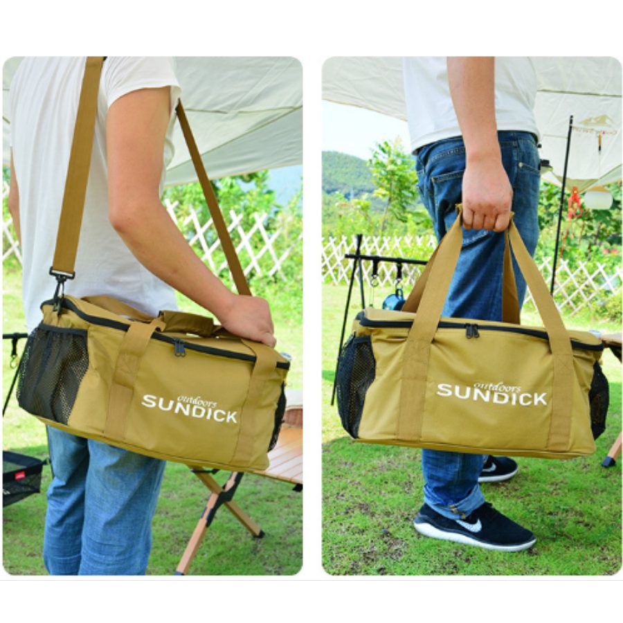 Túi Đựng Bộ Nồi & Bình Gas Mini Cắm Trại – Túi Picnic Chống Va Đập Dung Tích Lớn