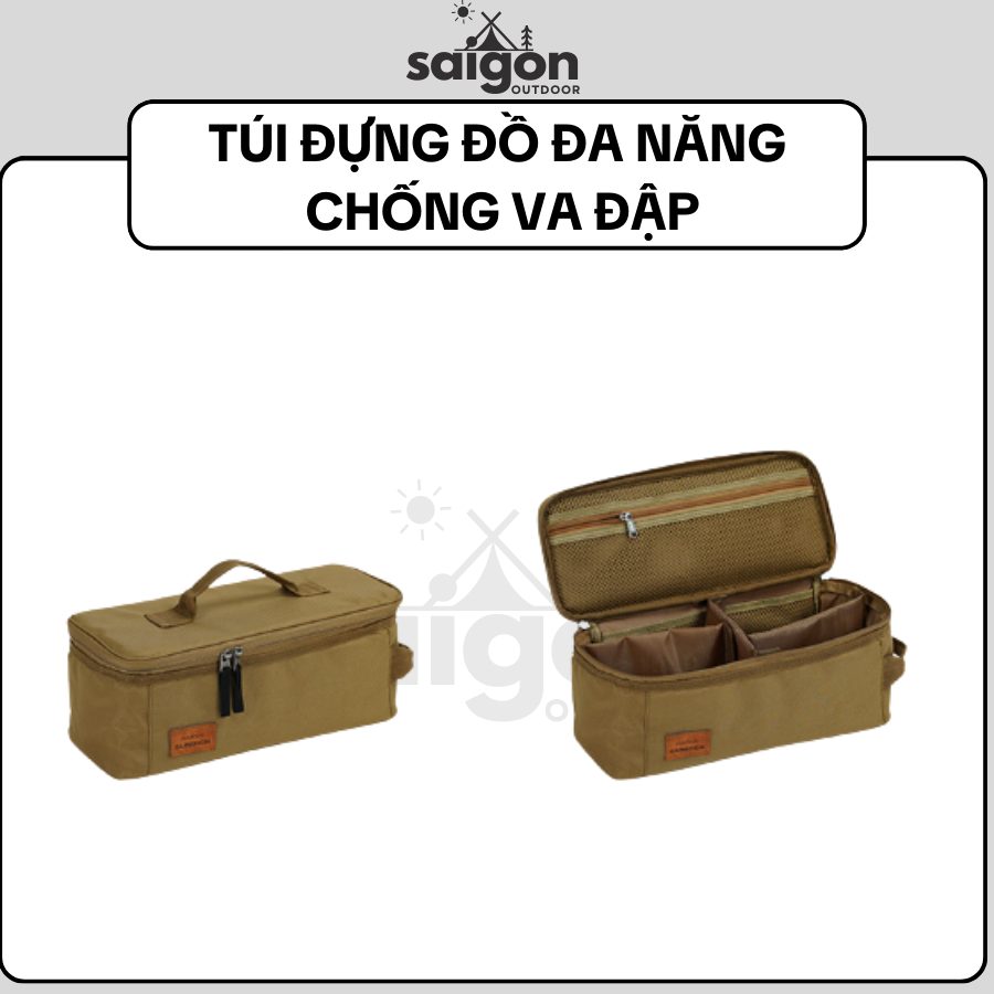 Túi Đựng Bộ Nồi, Bình Gas Mini Cắm Trại – Chống Va Đập, Nhỏ Gọn, Tiện Lợi Saigon Outdoor