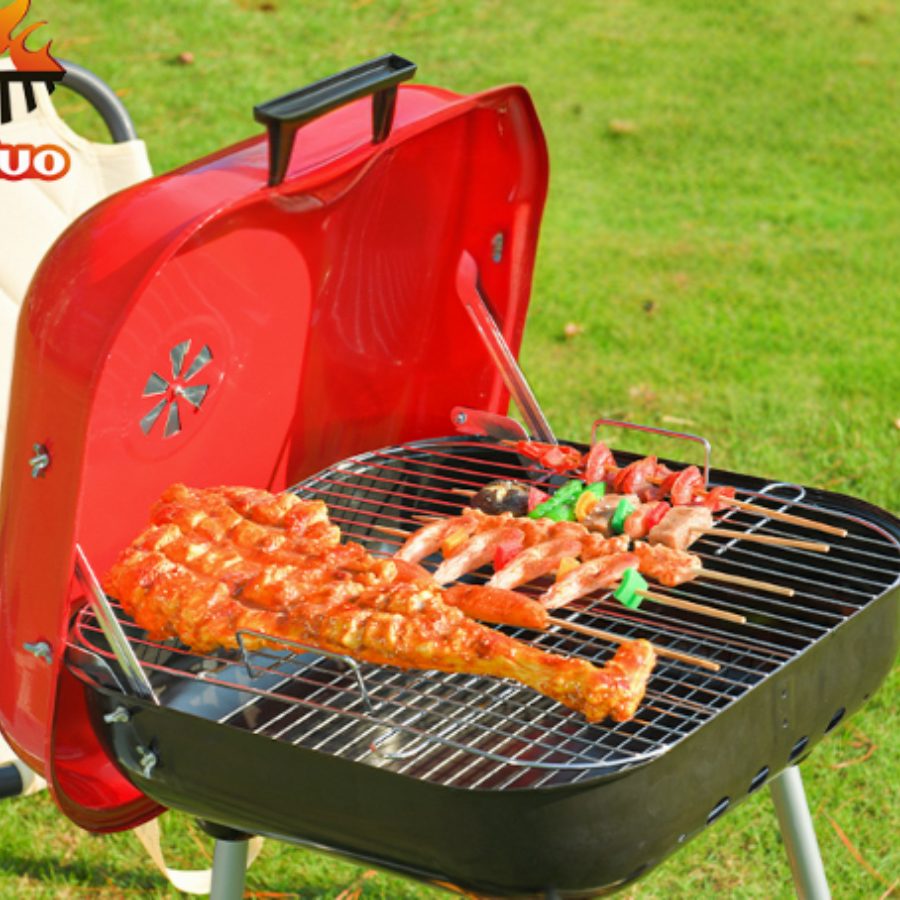 Bếp Nướng Đứng Ngoài Trời Hot Trend — Thích Hợp Gia Đình, Dã Ngoại, Teambuilding, BBQ Cắm Trại
