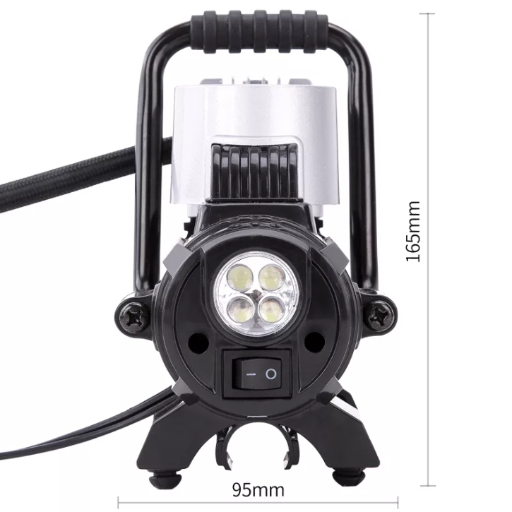 Bơm hơi khí nén chuyên dụng cho ô tô công suất cao 100-180W - Điện áp 12V - Bơm lốp xe ô tô đa năng