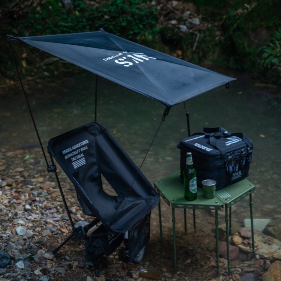Ghế Gấp Dã Ngoại Kiểu Dáng Mặt Trăng S.W.S – Ghế Tựa Camping Nhôm Siêu Nhẹ, Gọn Gàng, Dễ Mang SGOD