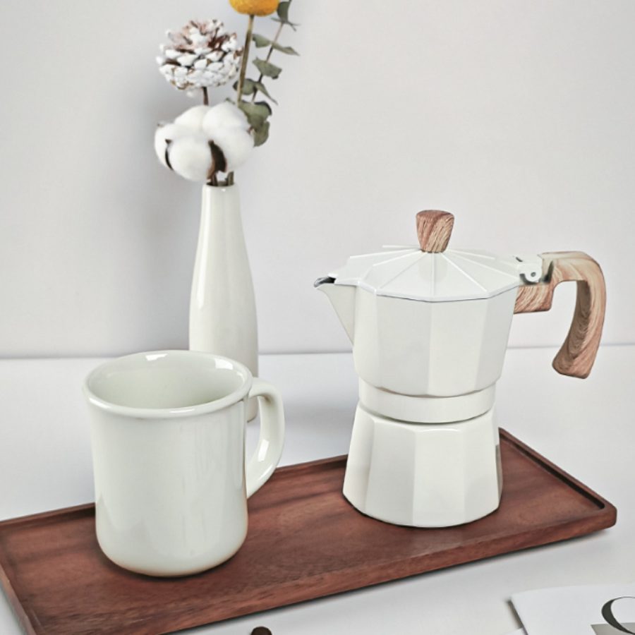 Bình pha cà phê Moka Pot chiết xuất kiểu Ý, cốc lọc, van đơn, bình pha cà phê điện di động Moka Pot