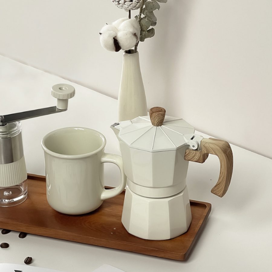 Bình pha cà phê Moka Pot chiết xuất kiểu Ý, cốc lọc, van đơn, bình pha cà phê điện di động Moka Pot