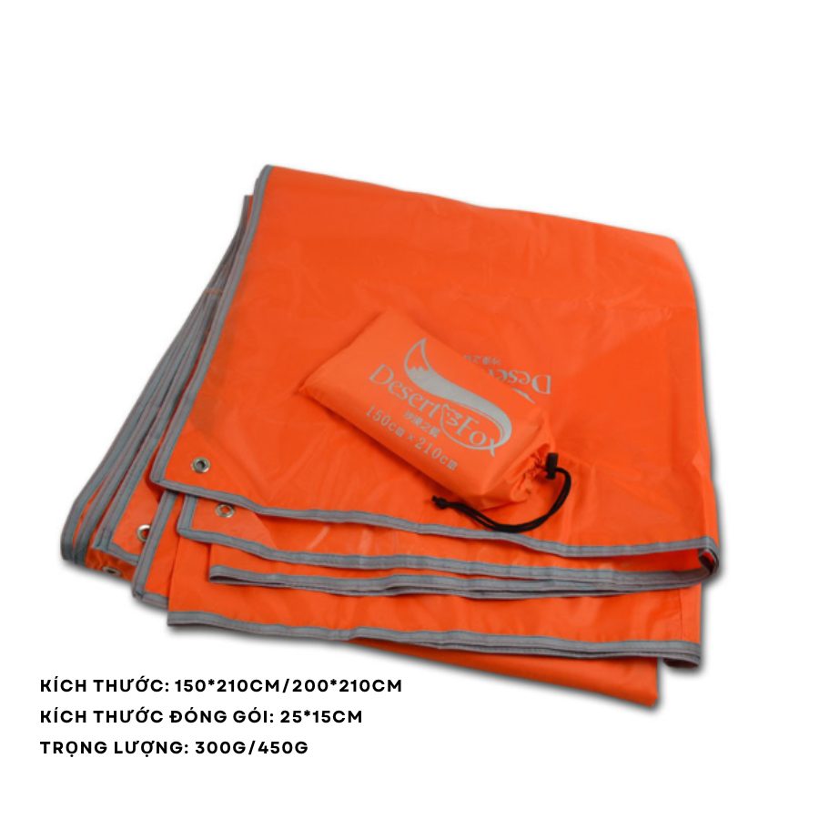 Tấm trải dã ngoại Desert Fox – Gấp gọn tiện lợi, chống nước, đa năng cho picnic, cắm trại SGOD