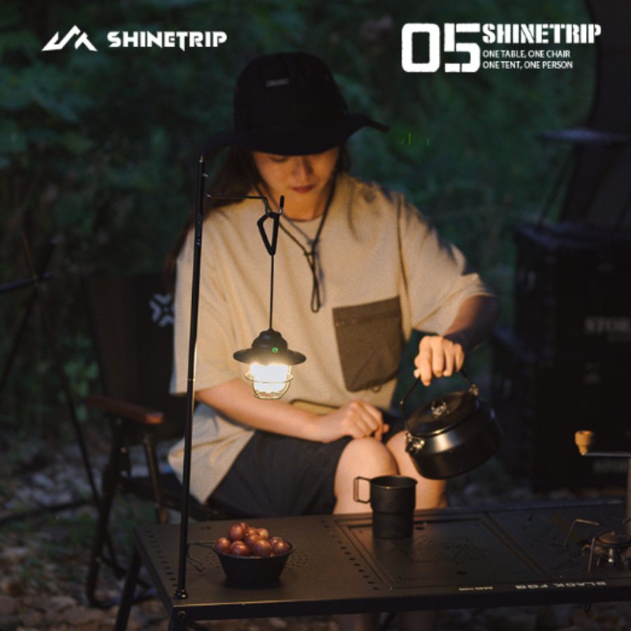 Đèn Lều Cắm Trại ShineTrip Đèn Trang Trí Dã Ngoại, Đèn Treo Sạc Pin Siêu Sáng, Thời Gian Sử Dụng Lâu