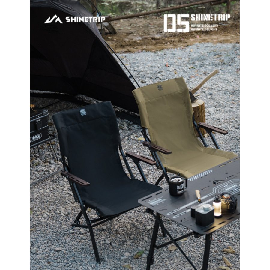 Ghế Xếp Dã Ngoại ShineTrip 05 – Ghế Camping Gấp Gọn, Ôm Sát Cơ Thể, Ngồi Thoải Mái, Dễ Thu Gọn