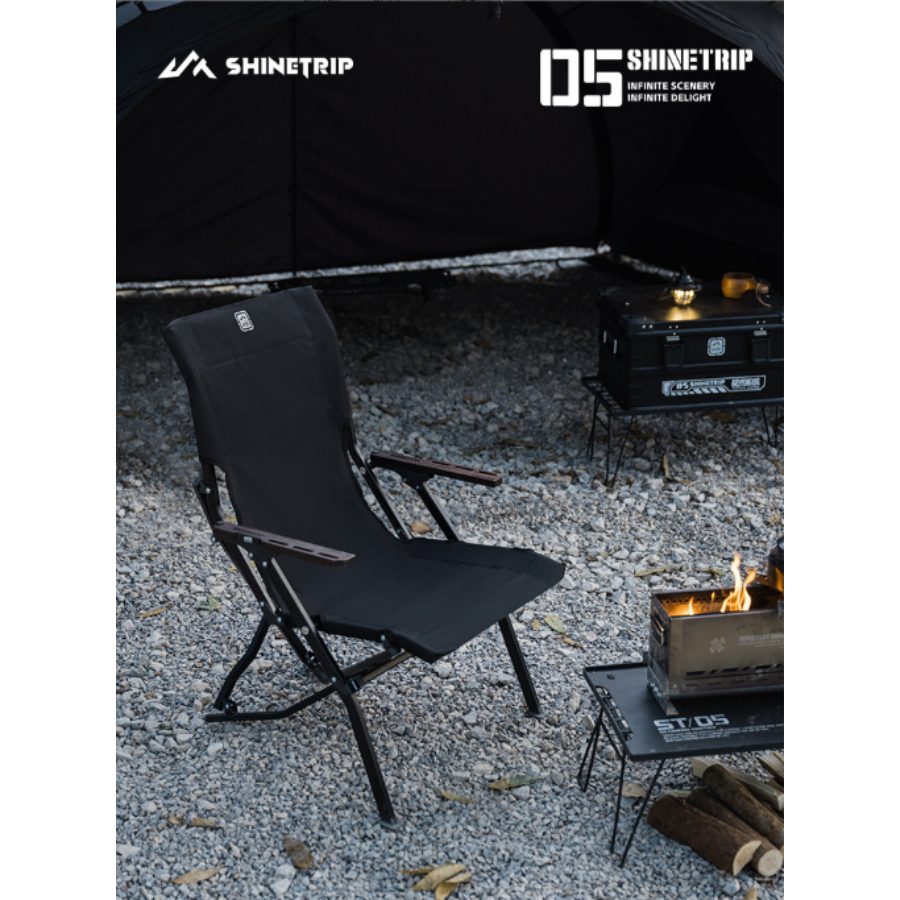 Ghế Xếp Dã Ngoại ShineTrip 05 – Ghế Camping Gấp Gọn, Ôm Sát Cơ Thể, Ngồi Thoải Mái, Dễ Thu Gọn