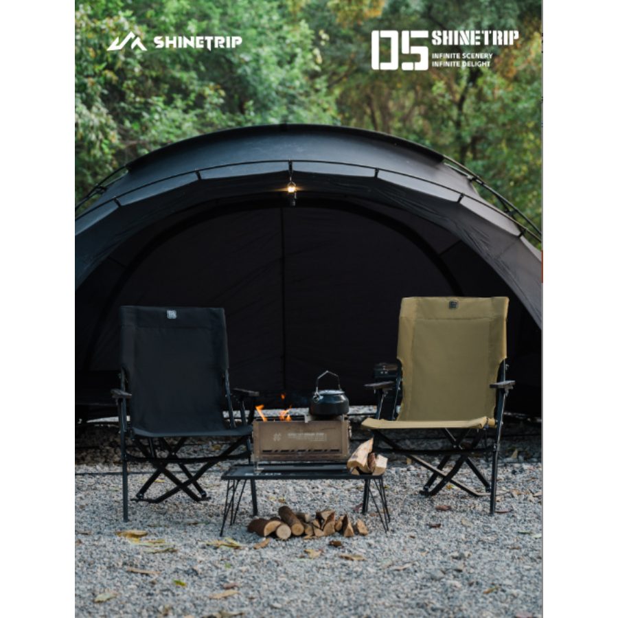 Ghế Xếp Dã Ngoại ShineTrip 05 – Ghế Camping Gấp Gọn, Ôm Sát Cơ Thể, Ngồi Thoải Mái, Dễ Thu Gọn
