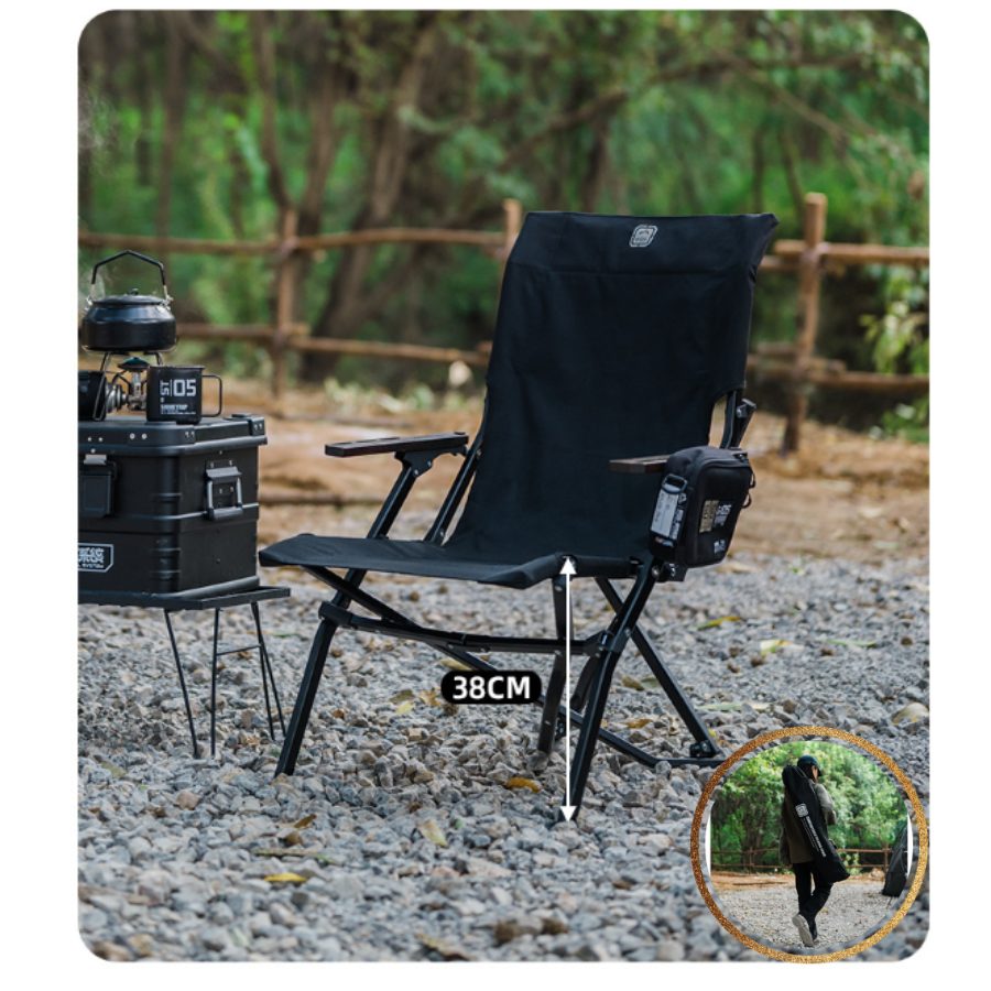 Ghế Xếp Dã Ngoại ShineTrip 05 – Ghế Camping Gấp Gọn, Ôm Sát Cơ Thể, Ngồi Thoải Mái, Dễ Thu Gọn