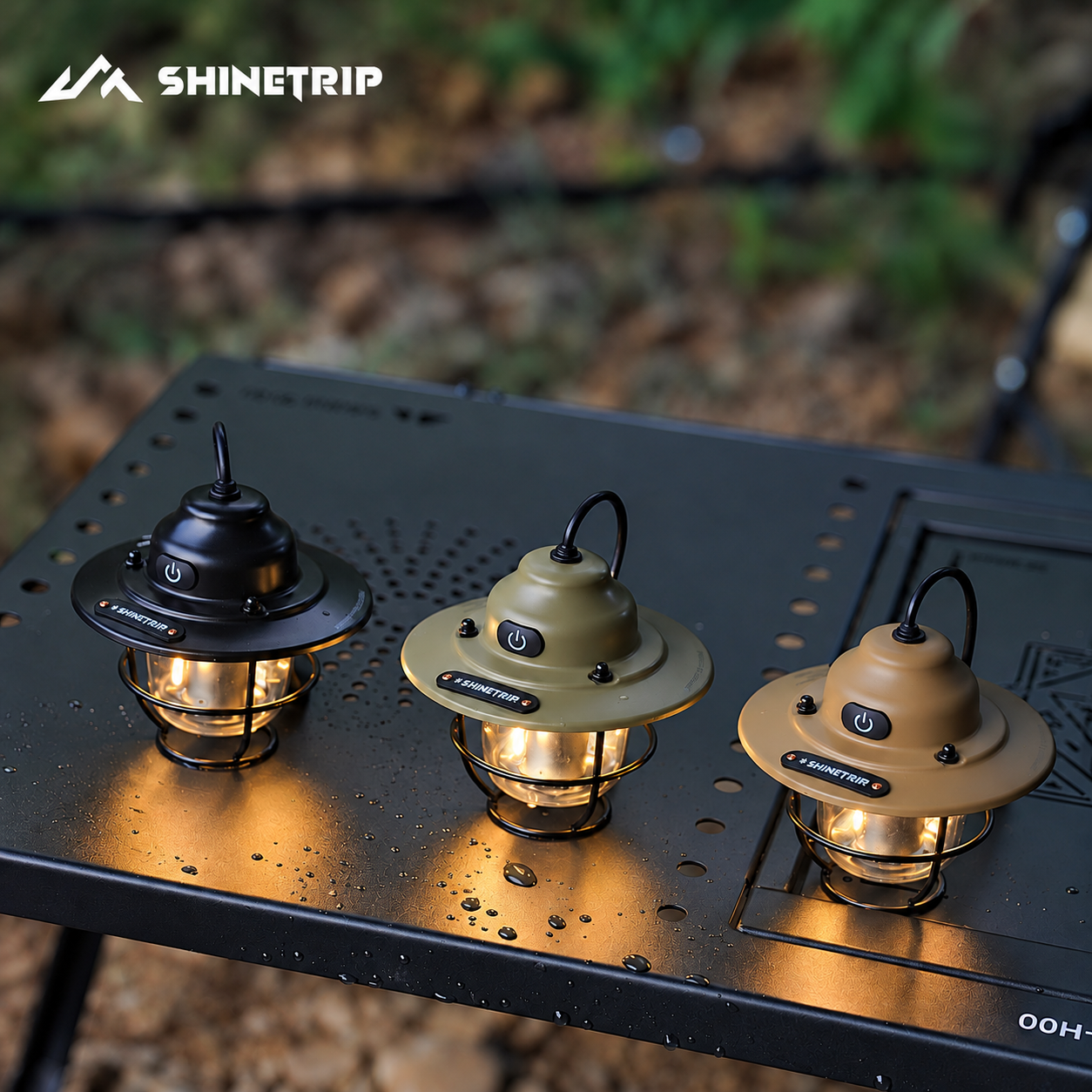 Đèn Lều Cắm Trại ShineTrip Đèn Trang Trí Dã Ngoại, Đèn Treo Sạc Pin Siêu Sáng, Thời Gian Sử Dụng Lâu