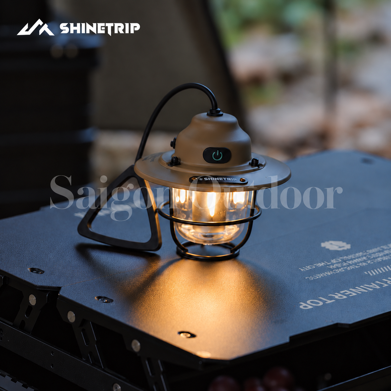 Đèn Lều Cắm Trại ShineTrip Đèn Trang Trí Dã Ngoại, Đèn Treo Sạc Pin Siêu Sáng, Thời Gian Sử Dụng Lâu
