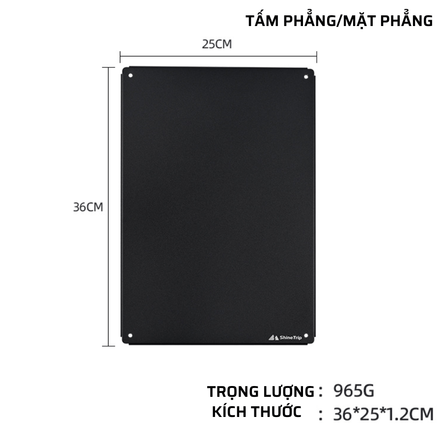 Tấm gắn phụ kiện cao cấp IGT ShineTrip - IGT Accessory Panel - SaigonOutdoor
