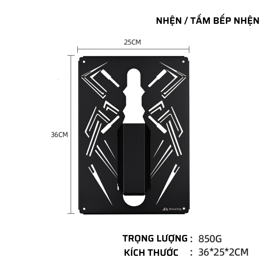 Tấm gắn phụ kiện cao cấp IGT ShineTrip - IGT Accessory Panel - SaigonOutdoor