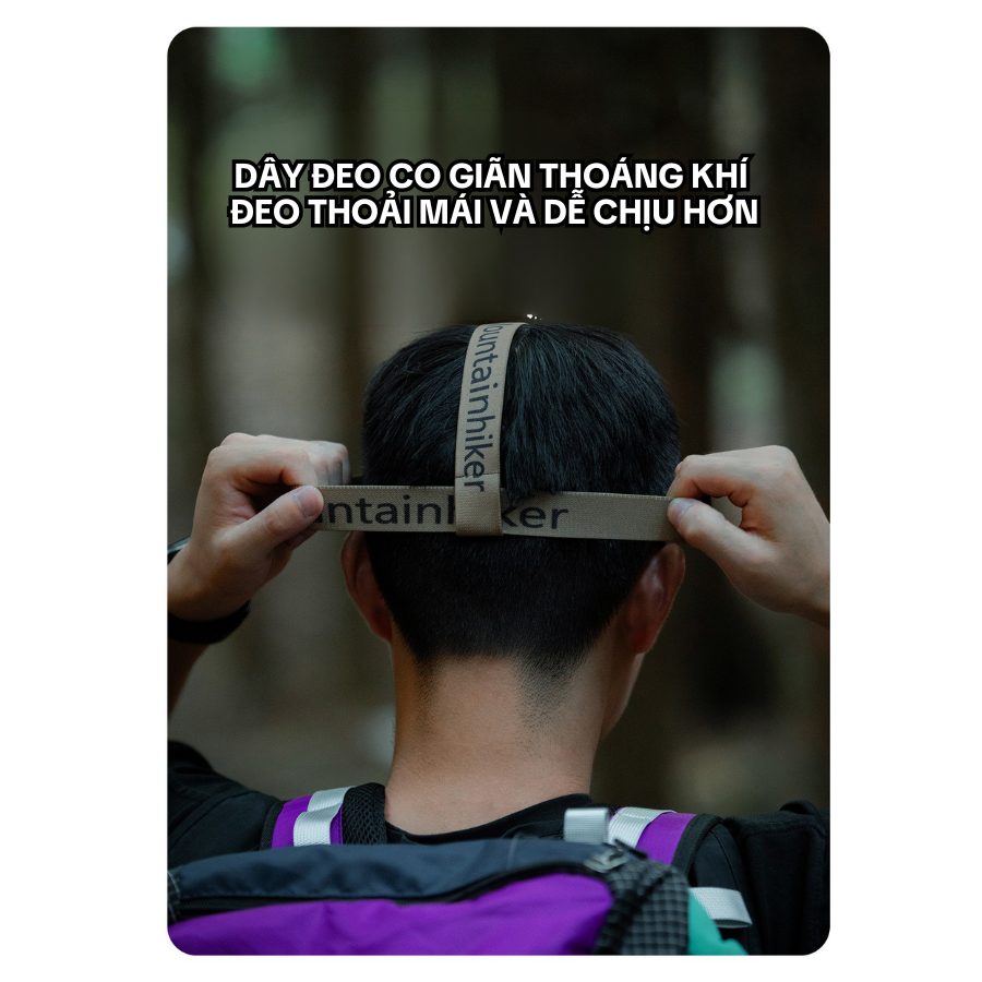 Đèn pin đội đầu siêu sáng cảm ứng vẫy tay – đèn chiếu sáng đa năng, dùng leo núi, đi phượt, sửa xe