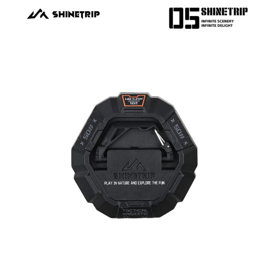 Móc nam châm ShineTrip Đen/Xanh, Dụng cụ treo đồ dã ngoại tiện lợi, chịu lực tốt, dễ mang theo - Saigon Outdoor