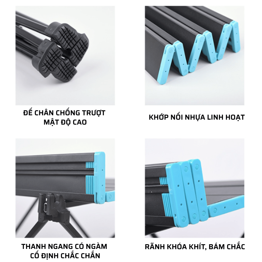 Bàn Gấp Cắm Trại ShineTrip - Size S,M,L - Nhôm Hợp Kim - Gọn Nhẹ, Chịu Lực Tốt - Outdoor Camping Table