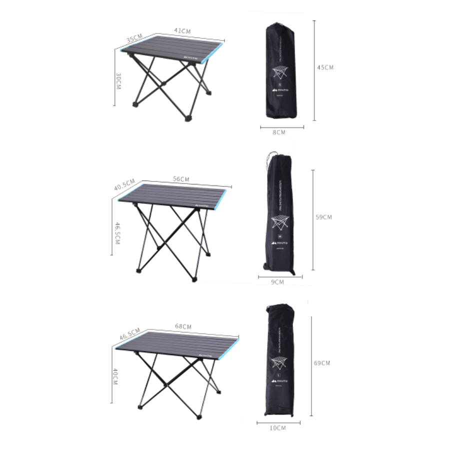 Bàn Gấp Cắm Trại ShineTrip - Size S,M,L - Nhôm Hợp Kim - Gọn Nhẹ, Chịu Lực Tốt - Outdoor Camping Table