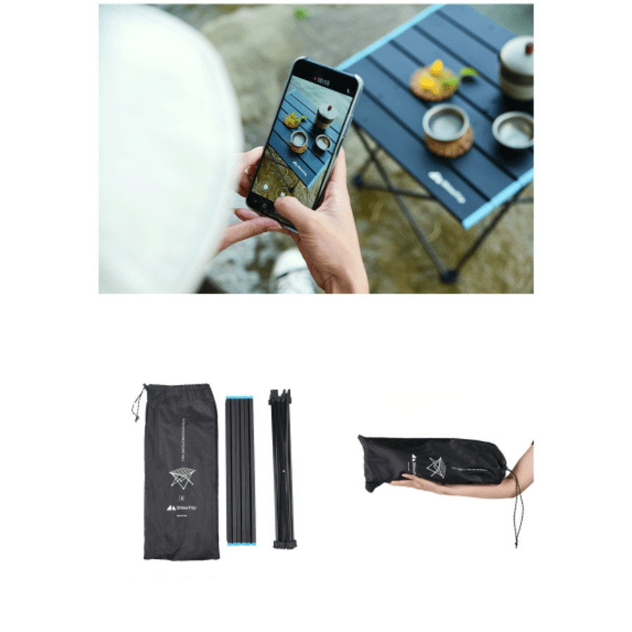 Bàn Gấp Cắm Trại ShineTrip - Size S,M,L - Nhôm Hợp Kim - Gọn Nhẹ, Chịu Lực Tốt - Outdoor Camping Table