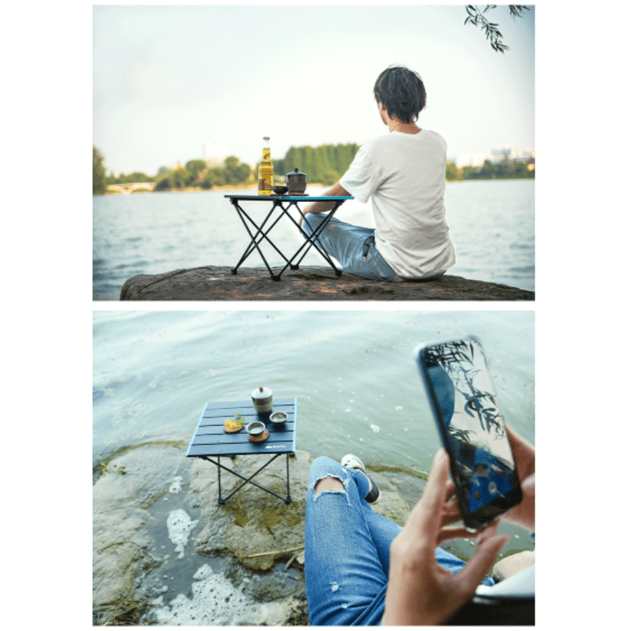 Bàn Gấp Cắm Trại ShineTrip - Size S,M,L - Nhôm Hợp Kim - Gọn Nhẹ, Chịu Lực Tốt - Outdoor Camping Table