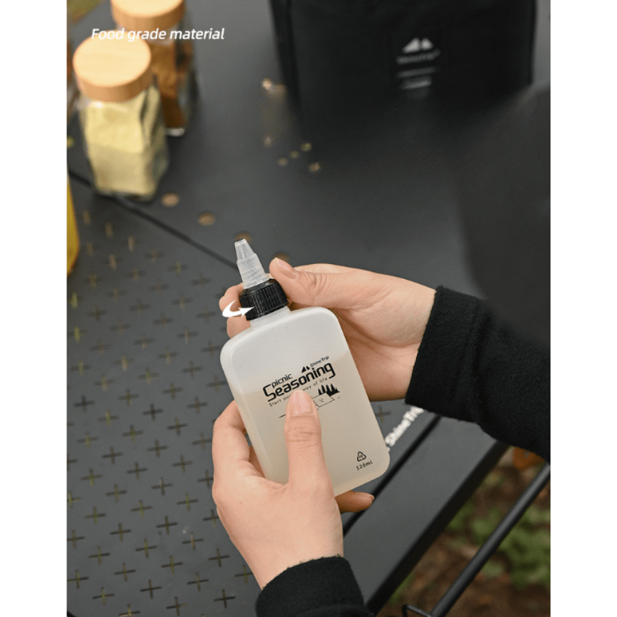 Bộ Chai Đựng Gia Vị Dã Ngoại ShineTrip – Túi Đựng Gia Vị + Chai Gia Vị + Chai Đựng Chất Lỏng 120ml