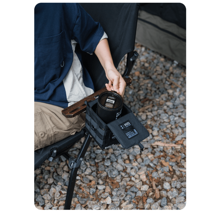 Túi Đựng Đồ ShineTrip 05 Tactical - Túi Camping Đa Năng, Treo Hông Thùng/Ghế, Vải Oxford 600D