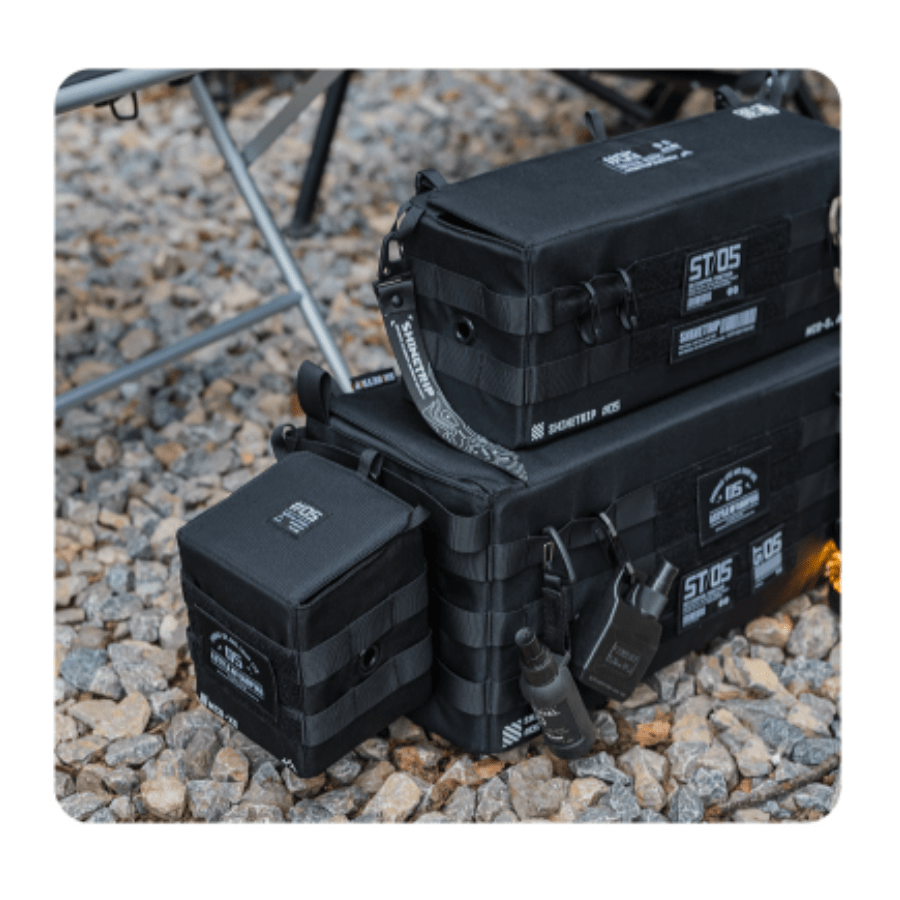 Túi Đựng Đồ ShineTrip 05 Tactical - Túi Camping Đa Năng, Treo Hông Thùng/Ghế, Vải Oxford 600D