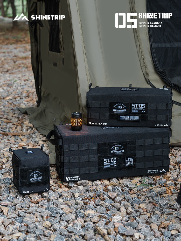 Túi Đựng Đồ ShineTrip 05 Tactical - Túi Camping Đa Năng, Treo Hông Thùng/Ghế, Vải Oxford 600D