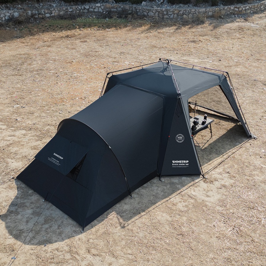 Lều Tự Động Mái Vòm SHINETRIP 05 4x4m – Vải Oxford 150D Tráng Bạc, Chống Nắng Mưa, Dã Ngoại Gia Đình