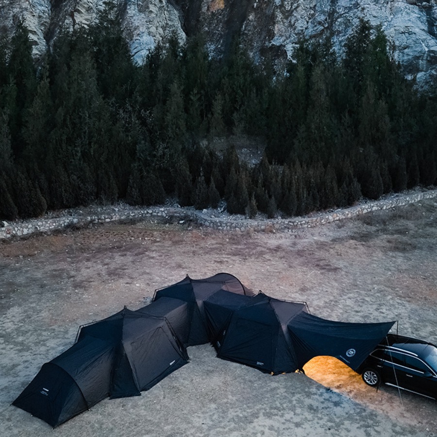 Lều Tự Động Mái Vòm SHINETRIP 05 4x4m – Vải Oxford 150D Tráng Bạc, Chống Nắng Mưa, Dã Ngoại Gia Đình