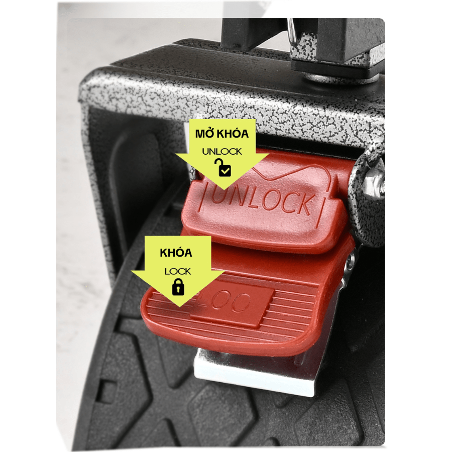 Xe Đẩy Cắm Trại Gấp Gọn Mở Rộng Dung Tích Lớn 200L-300L, Xe Kéo Dã Ngoại Có Phanh Kép, Khung Thép Q195