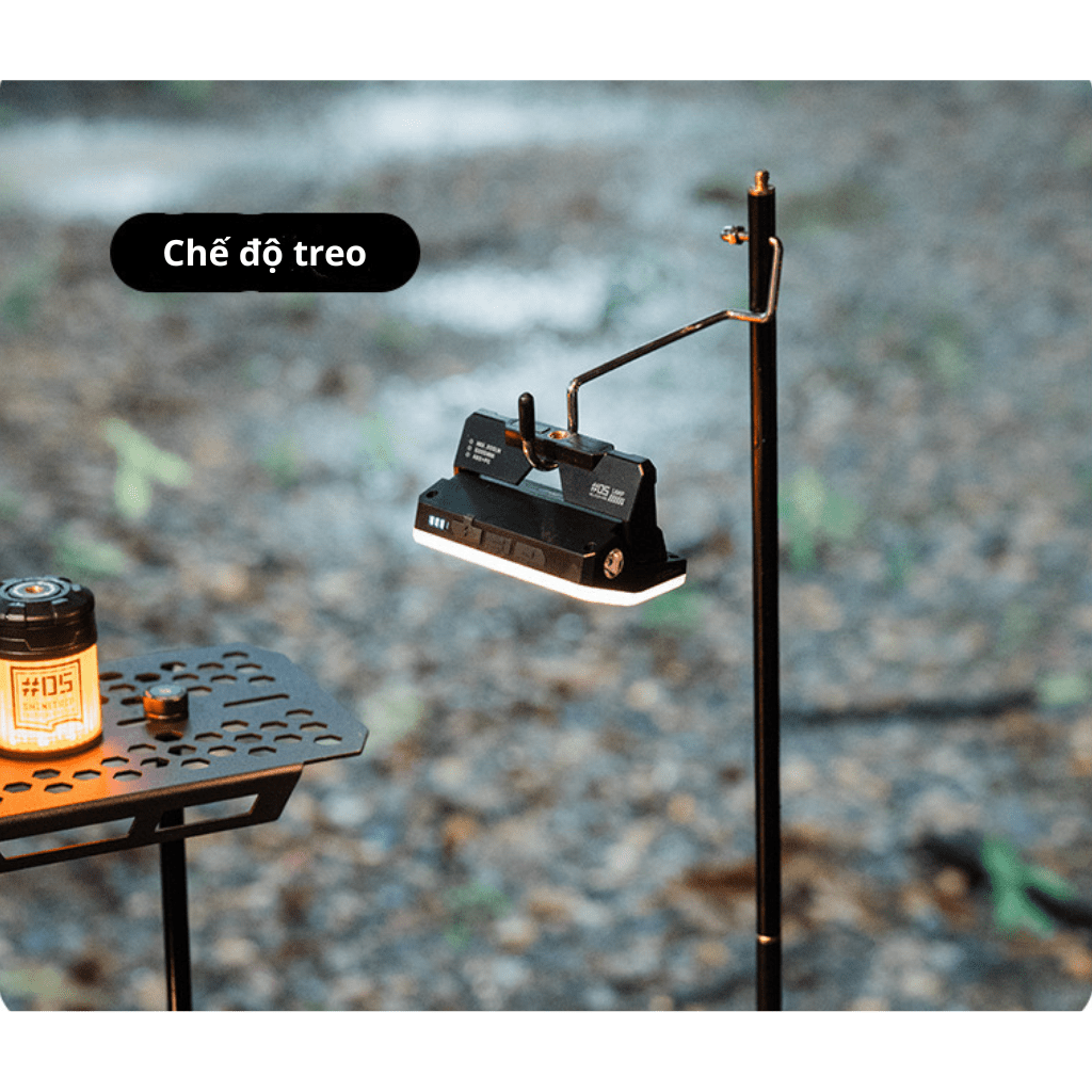 Đèn Camping SHINETRIP 05 Series Sạc Type-C – Đèn LED Dã Ngoại Đa Năng, Gắn Nam Châm & Treo Lều, Nhẹ 129g