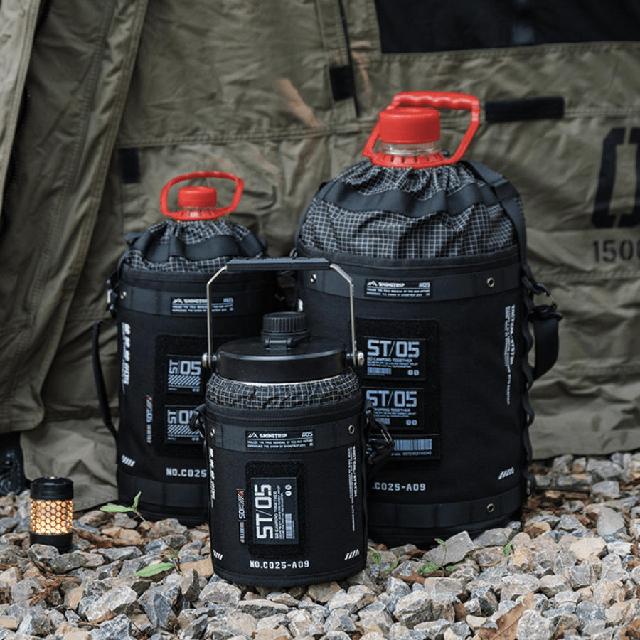 Túi Đựng Thùng Đá ShineTrip 05 Tactical – Túi Giữ Lạnh Camping Vải Oxford 1000D, Gọn Nhẹ, Đa Năng