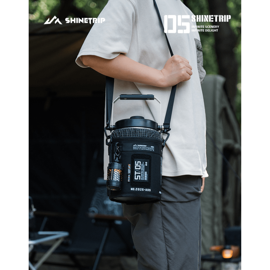 Túi Đựng Thùng Đá ShineTrip 05 Tactical – Túi Giữ Lạnh Camping Vải Oxford 1000D, Gọn Nhẹ, Đa Năng
