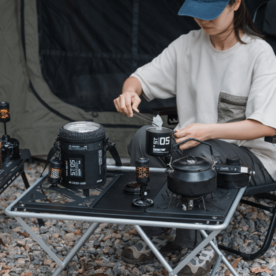 Túi Đựng Thùng Đá ShineTrip 05 Tactical – Túi Giữ Lạnh Camping Vải Oxford 1000D, Gọn Nhẹ, Đa Năng