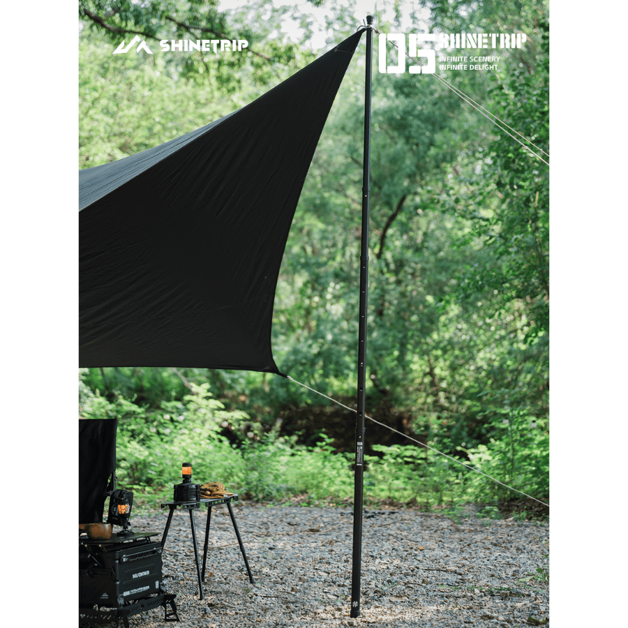 Cột Dựng Tăng Bạt SHINETRIP O5 - Nhôm 6061 Cao Cấp, Thu Gọn & Kéo Dài, Chịu Lực Tốt (2 Cột)