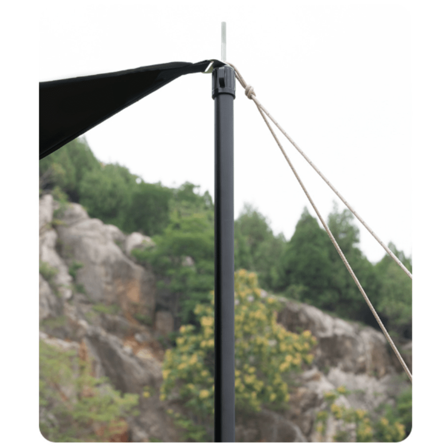 Cột Dựng Tăng Bạt SHINETRIP O5 - Nhôm 6061 Cao Cấp, Thu Gọn & Kéo Dài, Chịu Lực Tốt (2 Cột)