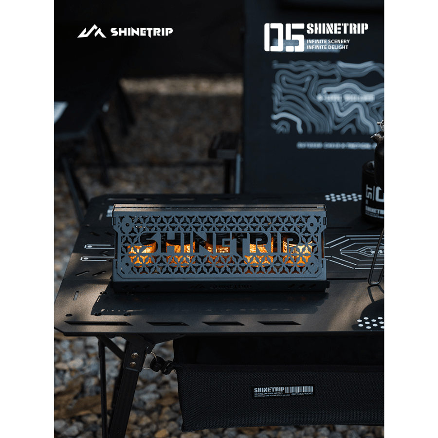 Giá/Đế Đèn Xếp Hàng SHINETRIP #05 – Inox 304 – Đặt/Treo Nhiều Đèn Camping